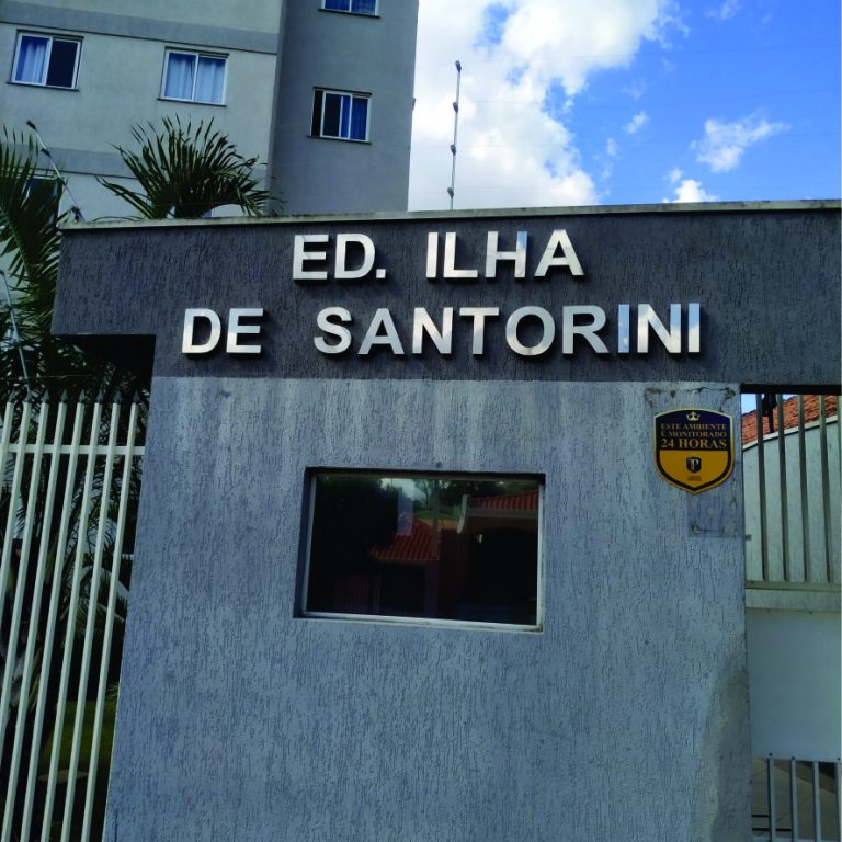 letra caixa aço inox polido curitiba