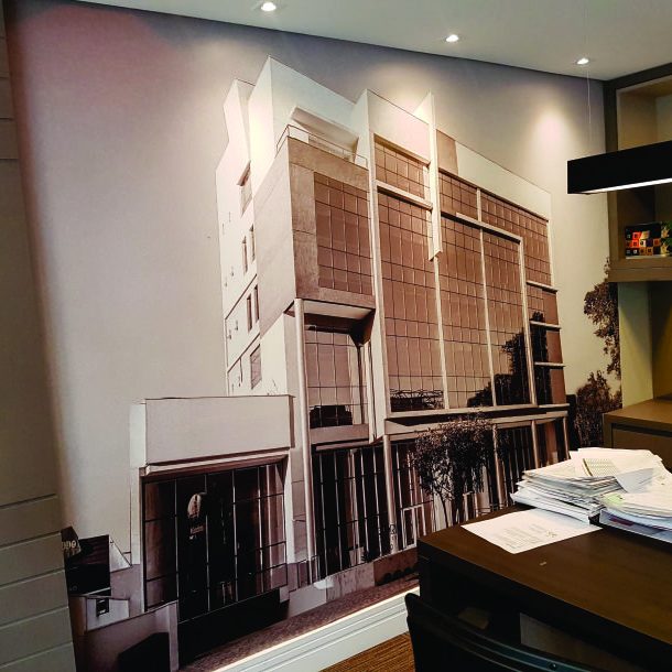 adesivo parede escritorio